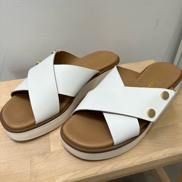 Shoes - Donna Trend Italian white slide